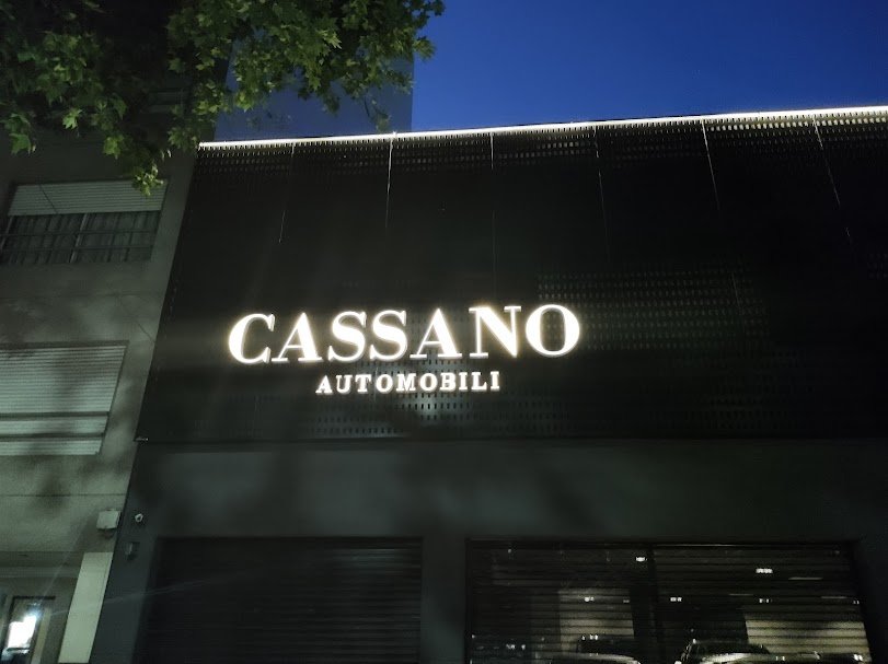 Cartel para concesionaria Cassano
